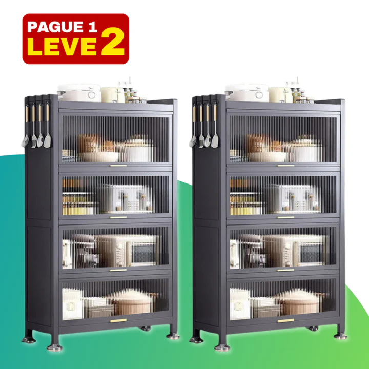 [PAGUE 1 e LEVE 2] Armário de Aço Multiuso FortAço - Frete Grátis Só Hoje!